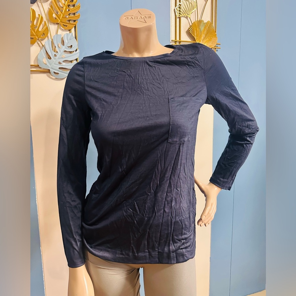 Intimissimi Dark Blue Long Sleeve Tee
